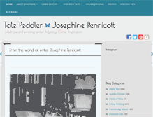Tablet Screenshot of josephinepennicott.com